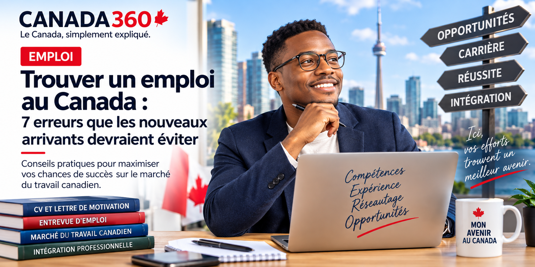 Trouver un emploi au Canada : 7 erreurs que les nouveaux arrivants devraient éviter