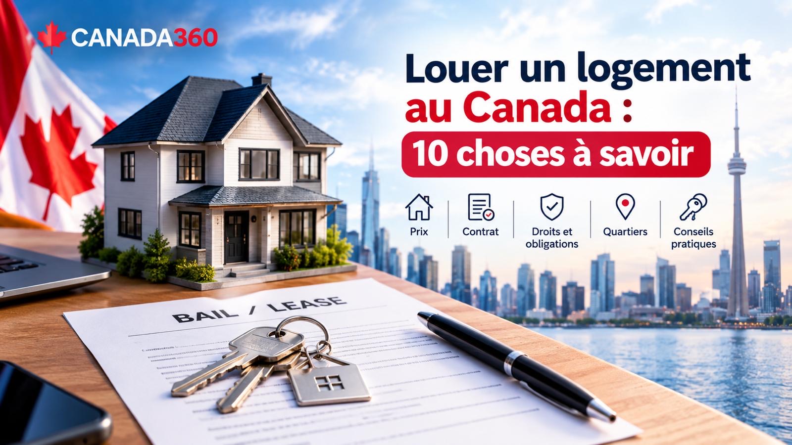 Louer un logement au Canada : 10 choses à savoir avant de signer un bail