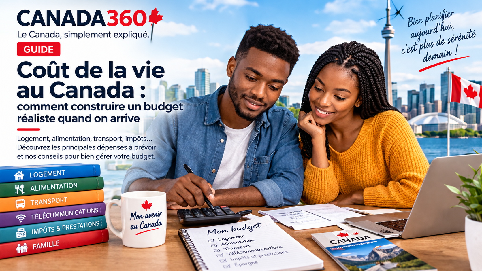 Coût de la vie au Canada : comment construire un budget réaliste quand on arrive