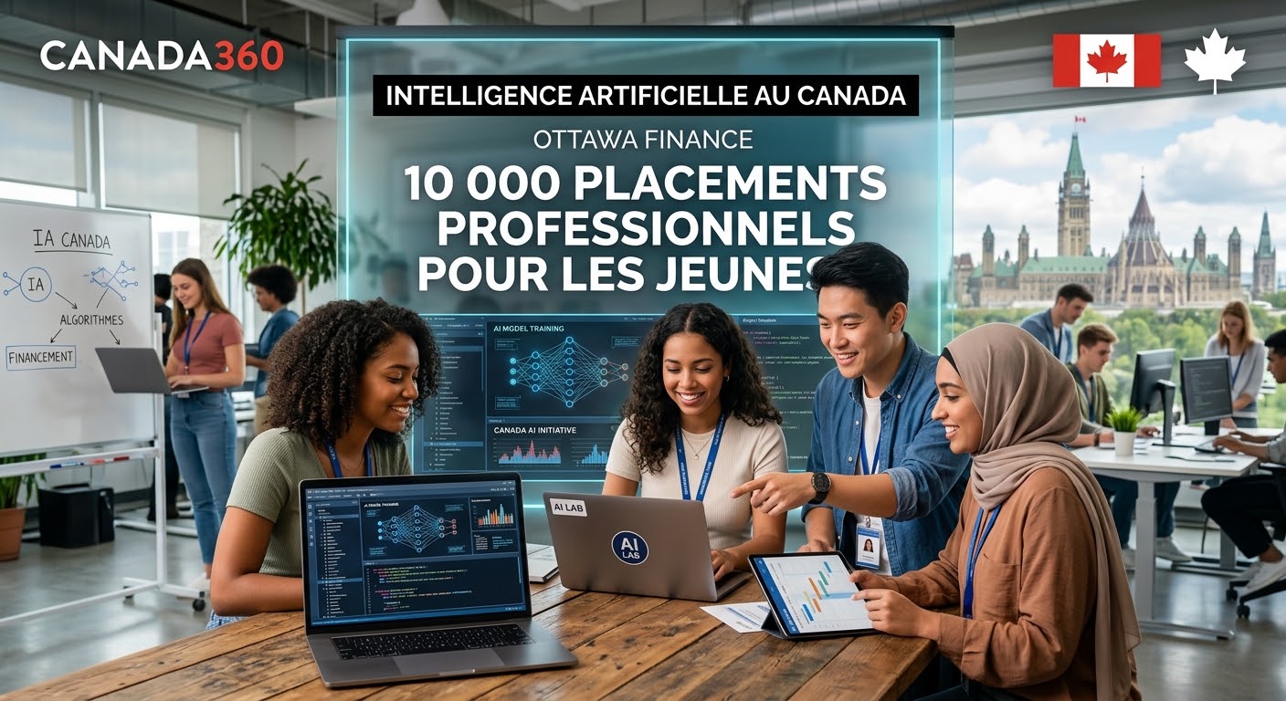 Intelligence artificielle au Canada : Ottawa finance 10 000 placements professionnels pour les jeunes
