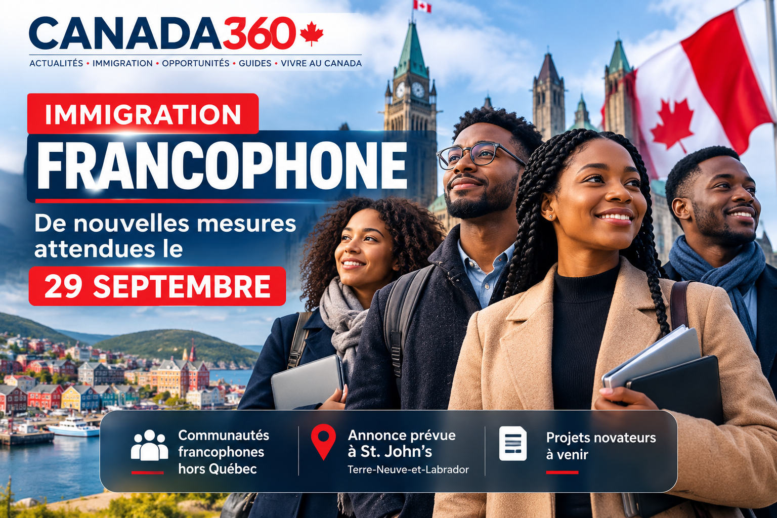 Immigration francophone : Ottawa prépare de nouvelles mesures pour les communautés hors Québec